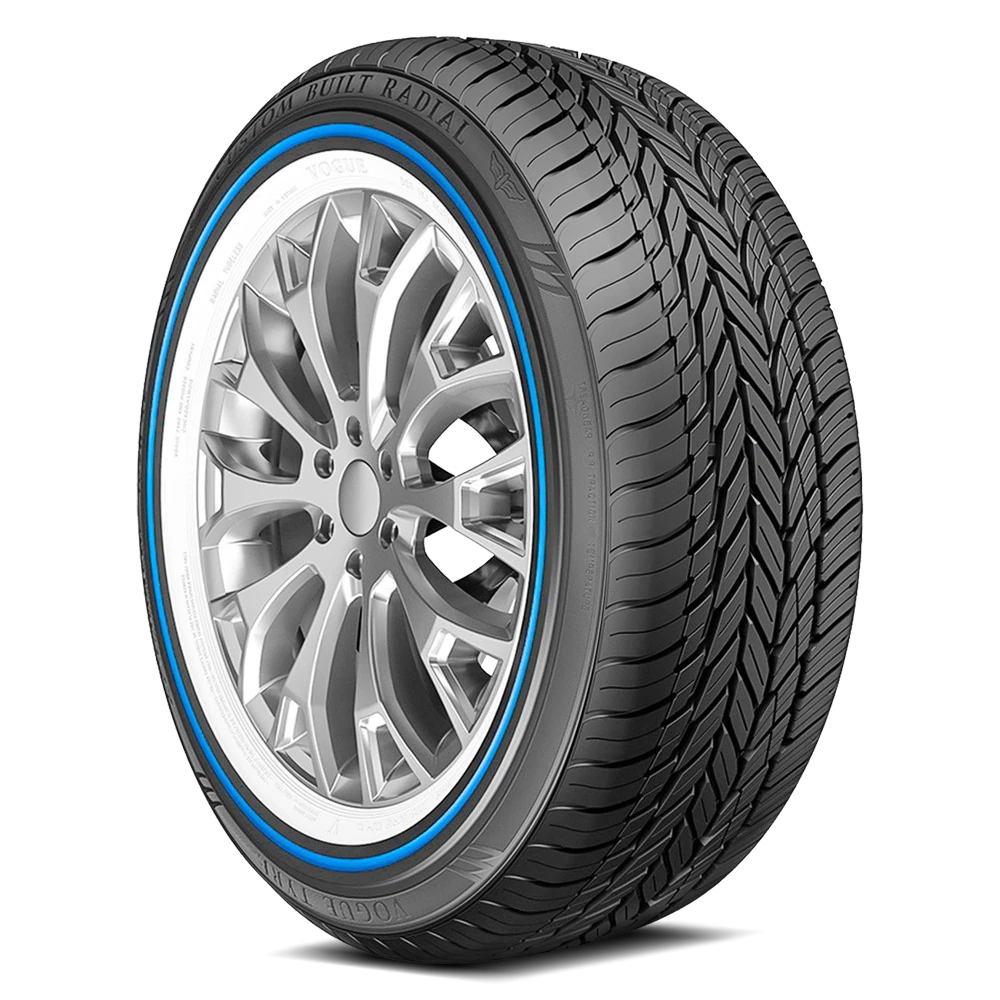 Vogue Custom Built Radial Viii Blue Stripe Tires 245/45R19 03306301