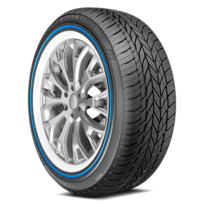 Vogue Custom Built Radial Viii Blue Stripe Tires 215/70R15 03382951