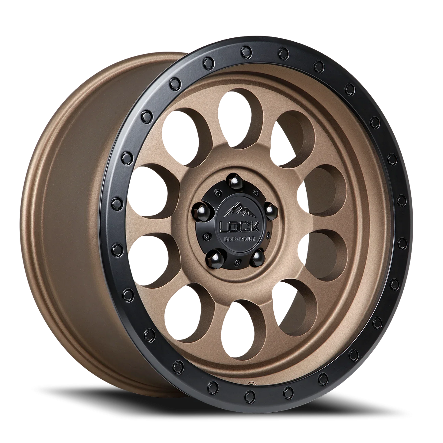Lock Offroad 50CAL DBRZ 17x9 -12 5x127mm 71.6mm Matte