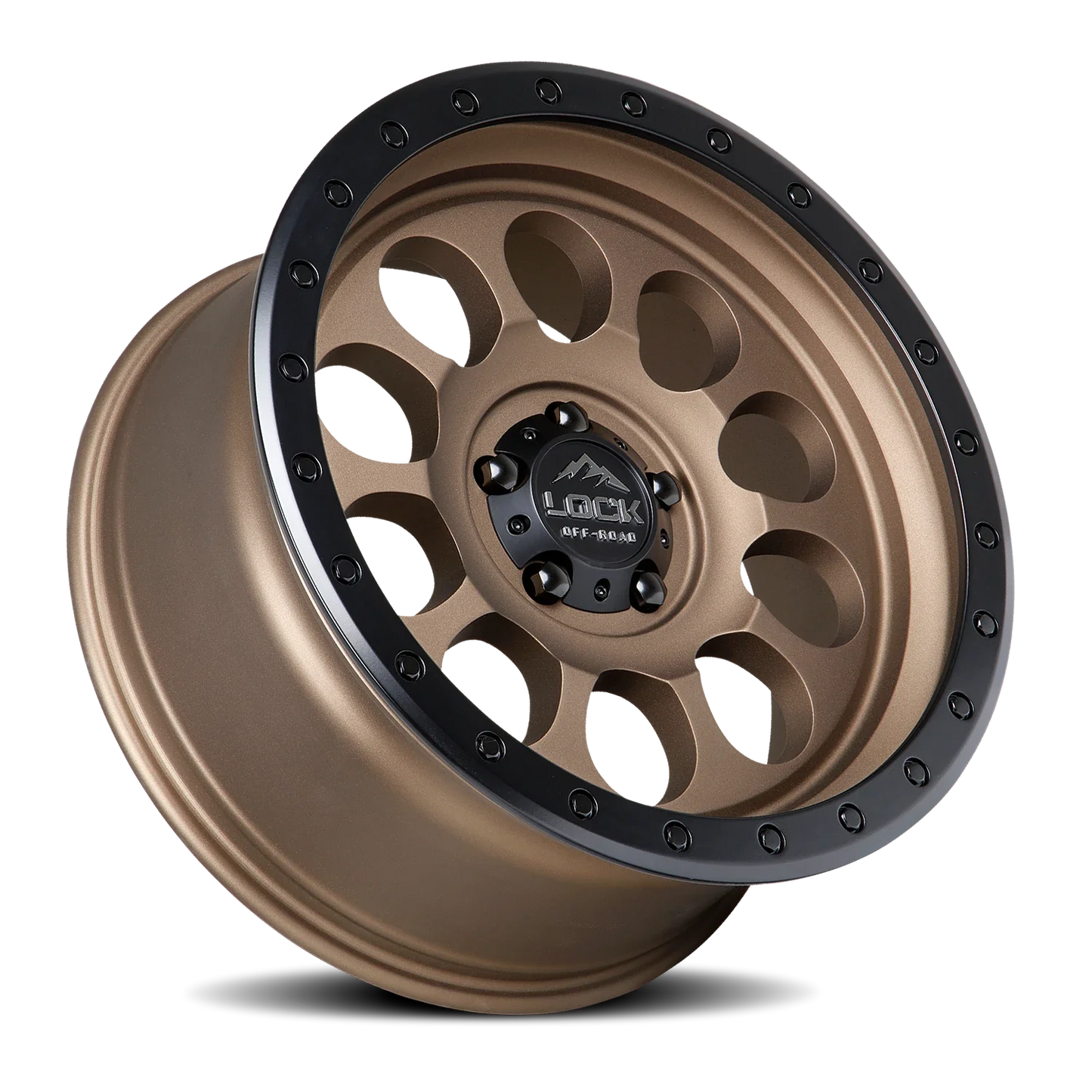 Lock Offroad 50CAL DBRZ 17x9 -12 5x127mm 71.6mm Matte