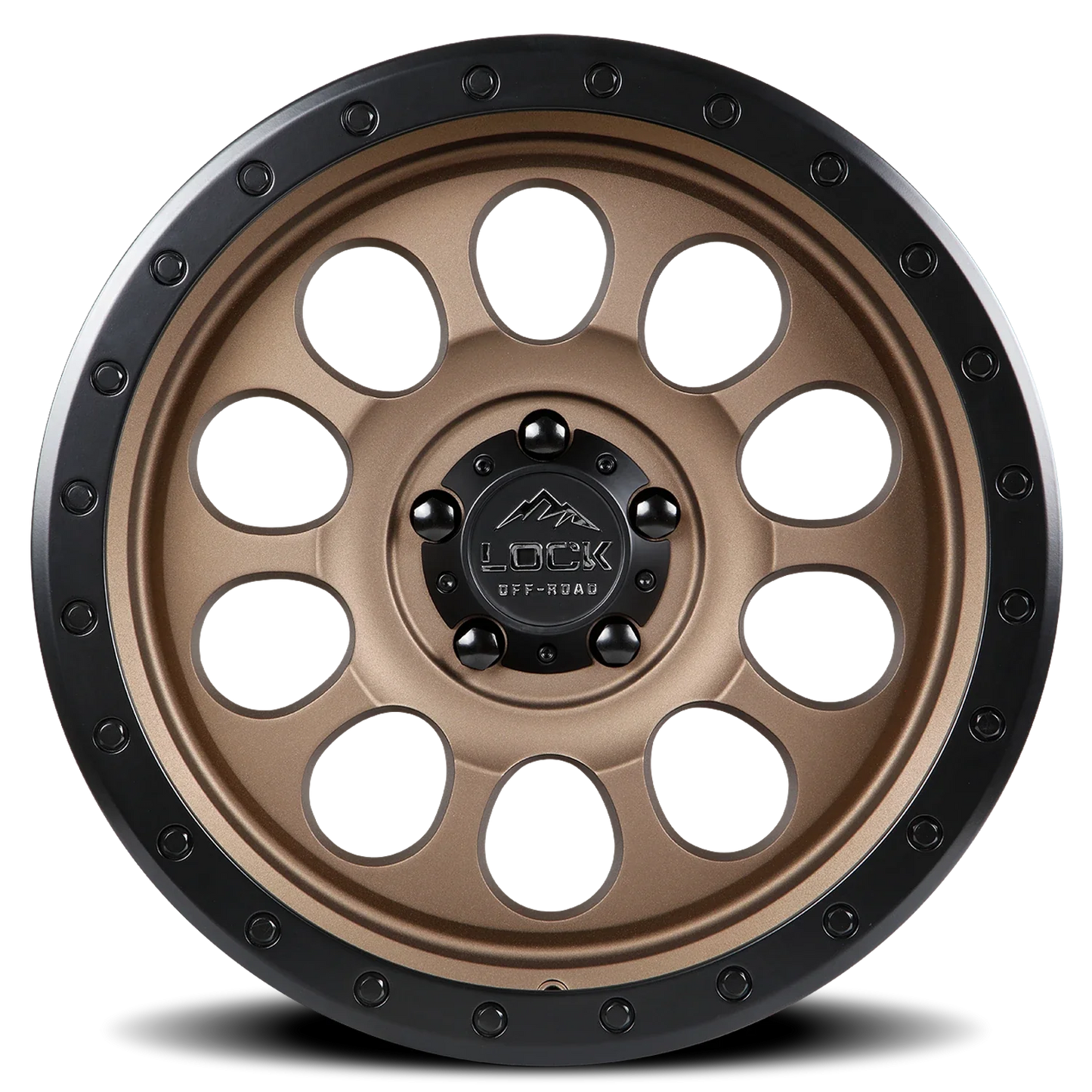 Lock Offroad 50CAL DBRZ 17x9 -12 5x127mm 71.6mm Matte