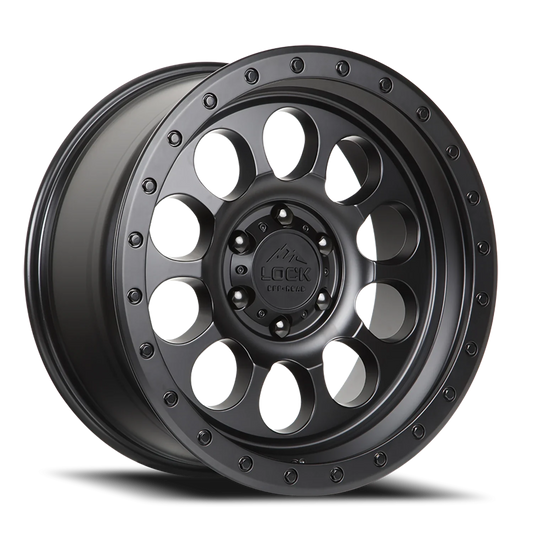 Lock Offroad 50CAL MB 17x9 +0 6x135mm 87.1mm Matte