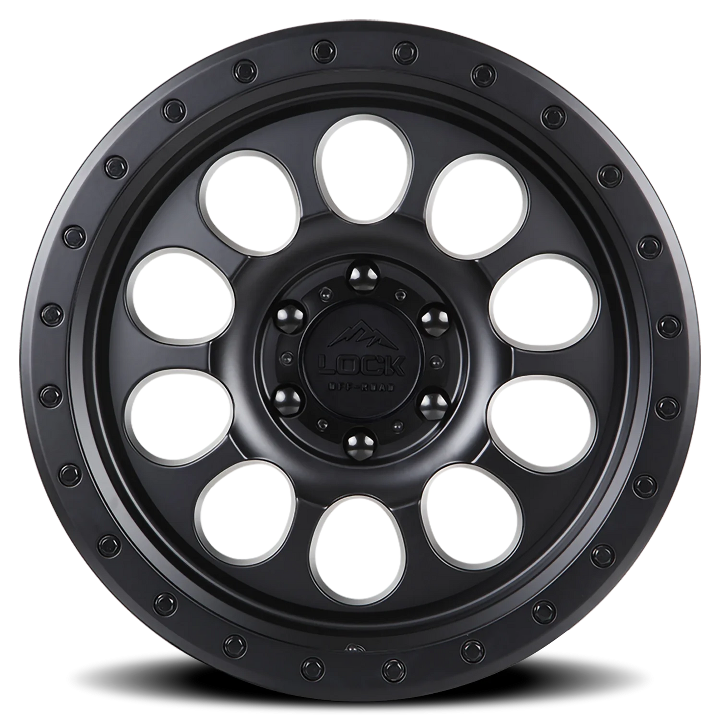 Lock Offroad 50CAL MB 17x9 +0 6x135mm 87.1mm Matte