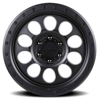 Lock Offroad 50CAL MB 17x9 +0 6x135mm 87.1mm Matte