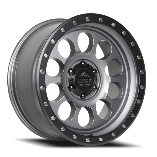 Lock Offroad 50CAL MG 20x9 +0 5x127mm 71.6mm Matte
