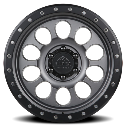Lock Offroad 50CAL MG 20x9 +0 6x135mm 87.1mm Matte