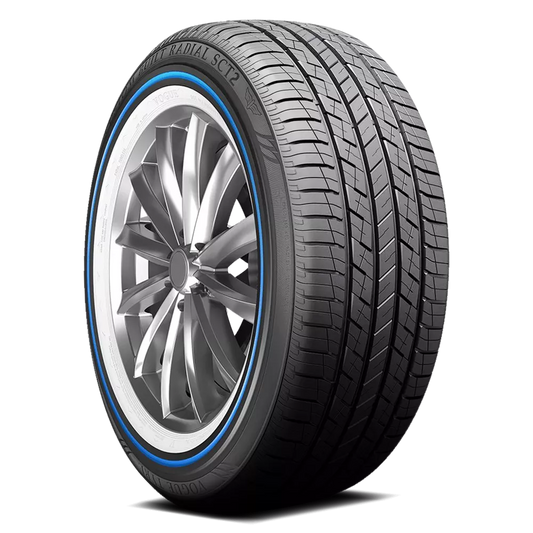 Vogue Custom Built Radial SCT2 Blue Stripe Tires 305/35R24 03313241