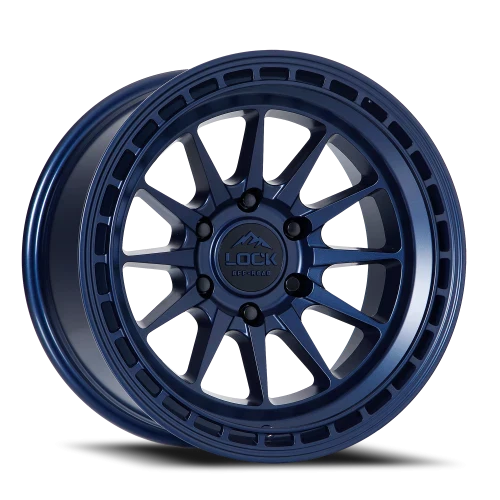 Lock Offroad Baja BLU 17x9 +0 6x135mm 87.1mm Matte