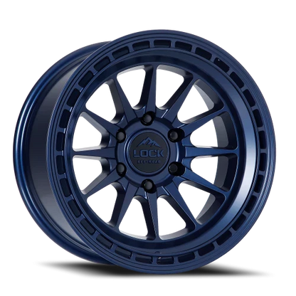 Lock Offroad Baja BLU 17x9 +0 6x135mm 87.1mm Matte