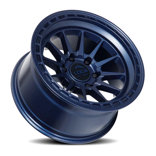 Lock Offroad Baja BLU 17x9 +0 6x135mm 87.1mm Matte