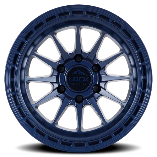 Lock Offroad Baja BLU 17x9 +0 6x135mm 87.1mm Matte