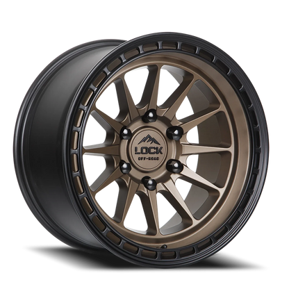 Lock Offroad Baja DBRZ 17x9 +0 6x139.7mm 106.2mm Matte