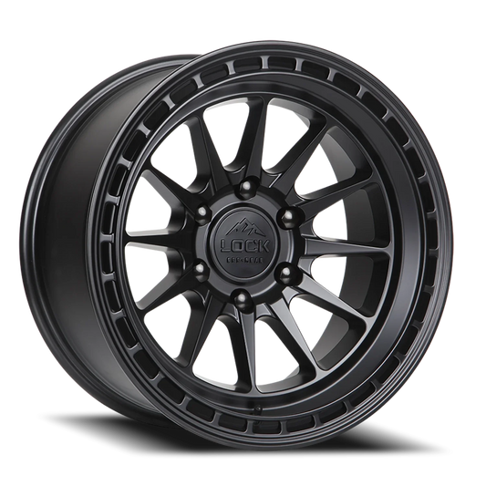Lock Offroad Baja MB 17x9 -12 6x135mm 87.1mm Matte