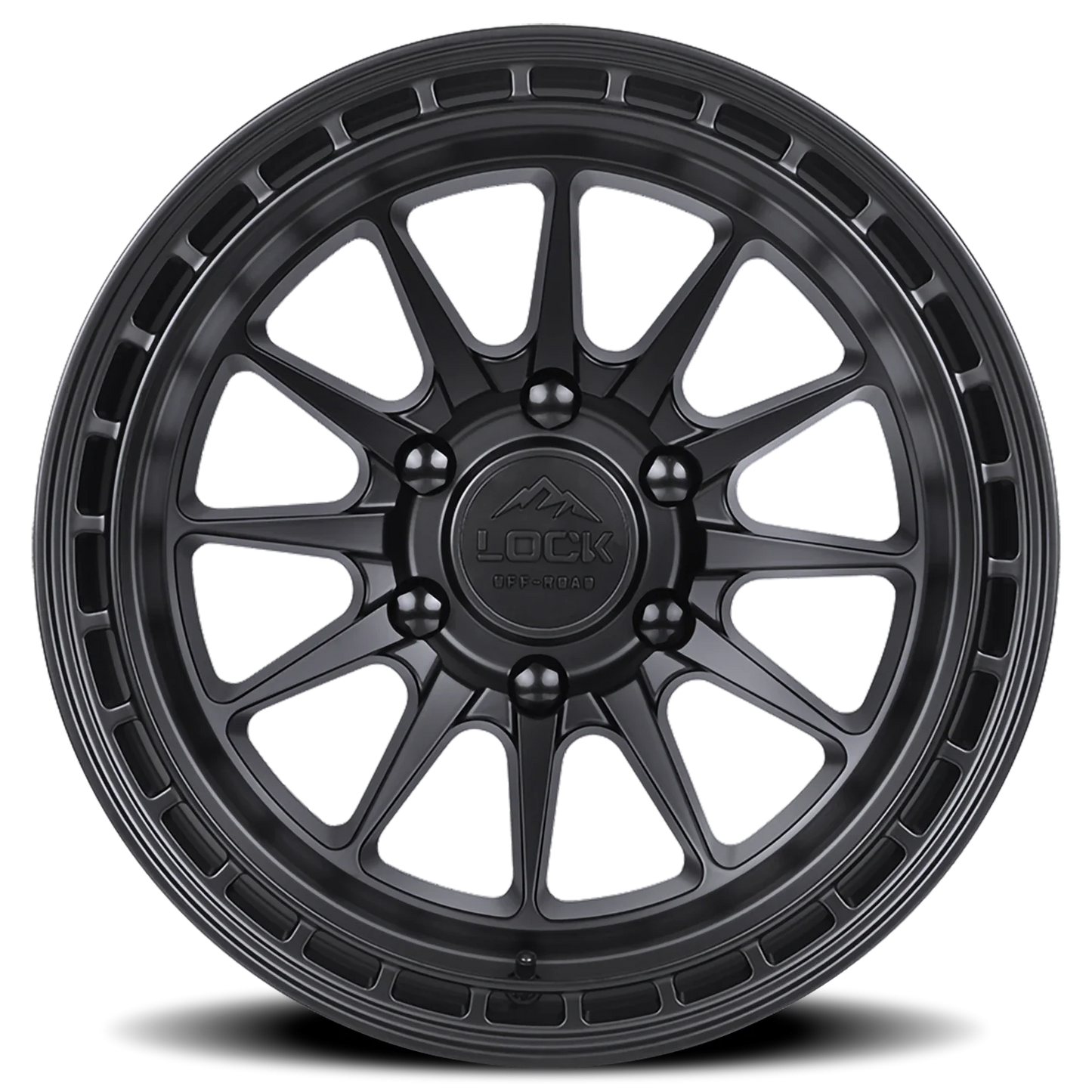 Lock Offroad Baja MB 17x9 +0 6x135mm 87.1mm Matte