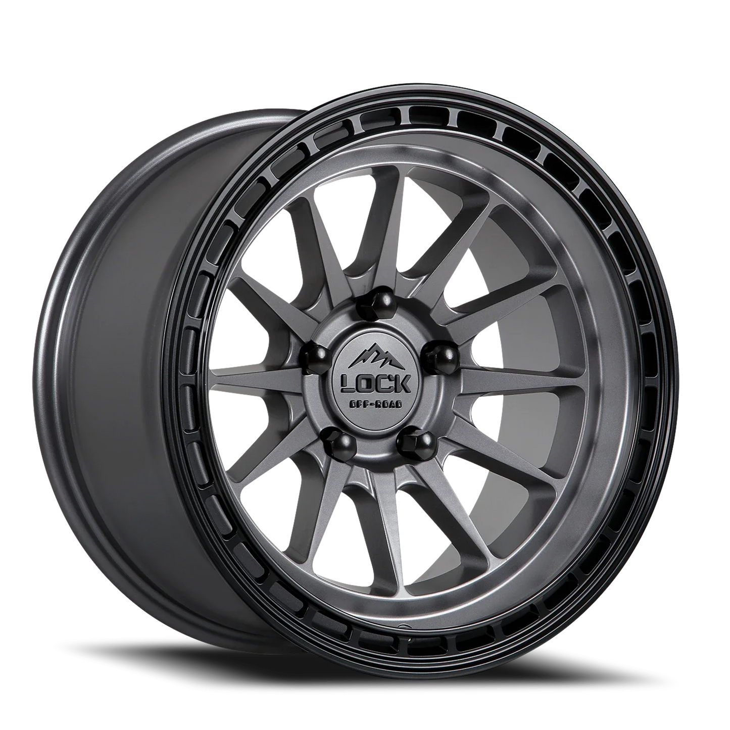 Lock Offroad Baja MG 17x8 +40 5x120mm 74.1mm Matte