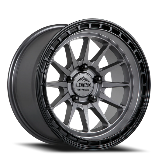 Lock Offroad Baja MG 17x9 +0 5x127mm 71.6mm Matte