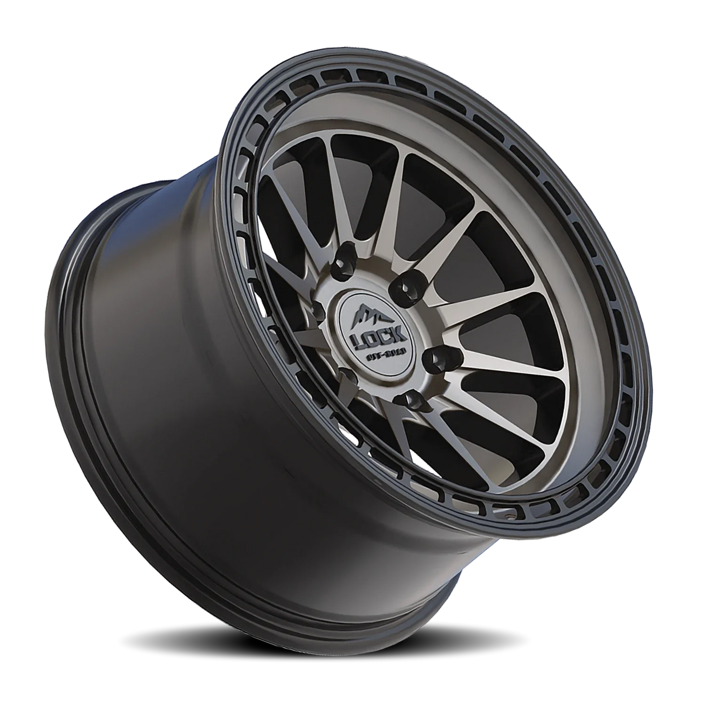 Lock Offroad Baja MG 17x8 +40 5x120mm 74.1mm Matte