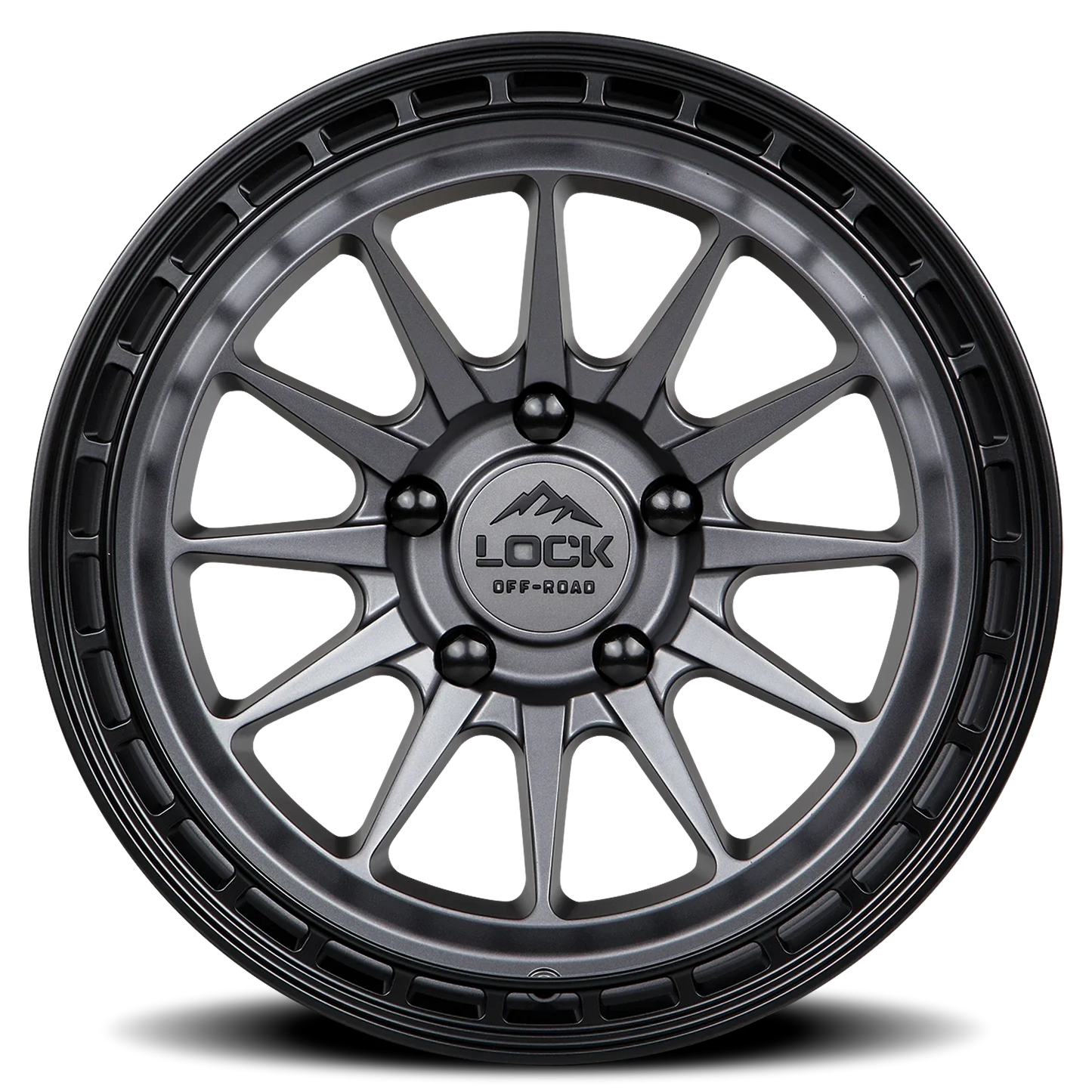 Lock Offroad Baja MG 17x8 +40 5x120mm 74.1mm Matte