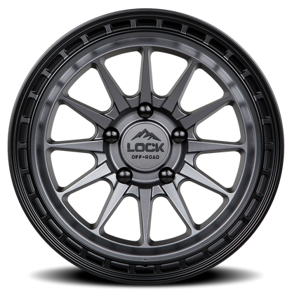 Lock Offroad Baja MG 17x8 +40 5x120mm 74.1mm Matte