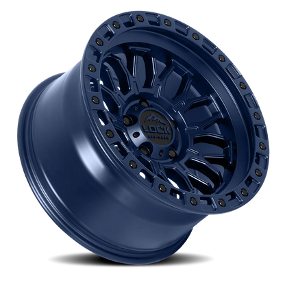 Lock Offroad Combat BLU 20x10 +18 6x139.7mm 106.2mm Matte