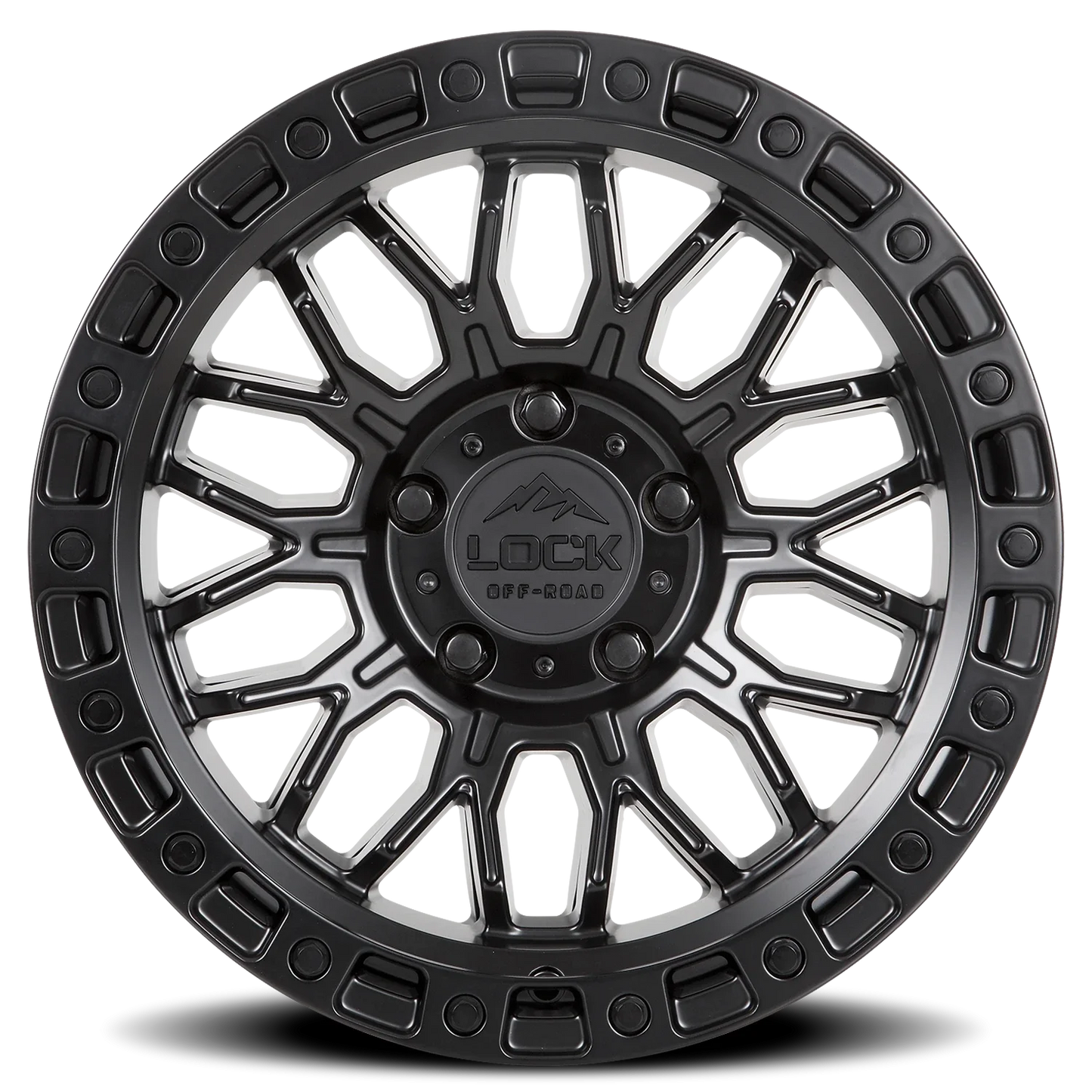 Lock Offroad Combat MB 20x10 +18 8x180mm 124.3mm Matte