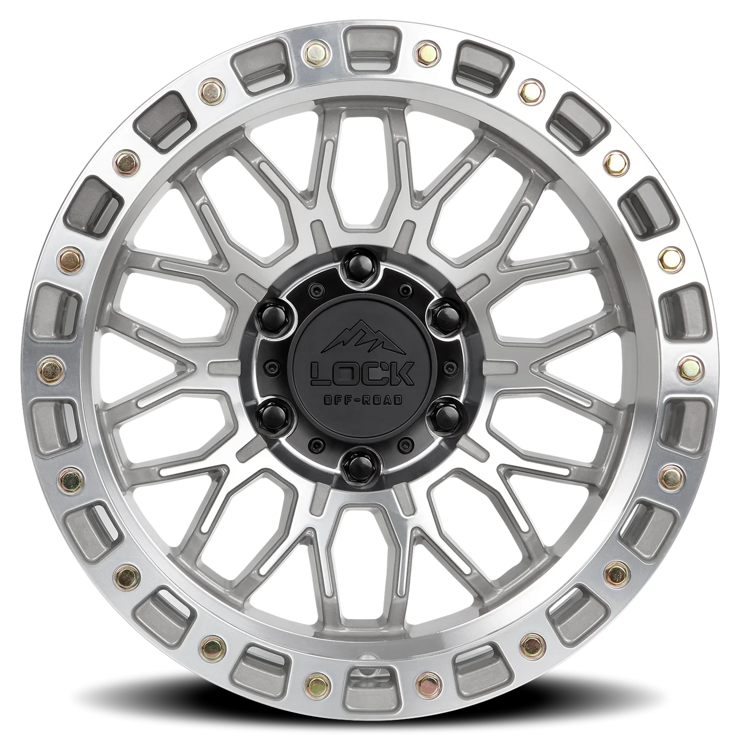 Lock Offroad Combat MC 17x9 -12 5x127mm 71.5mm Machined