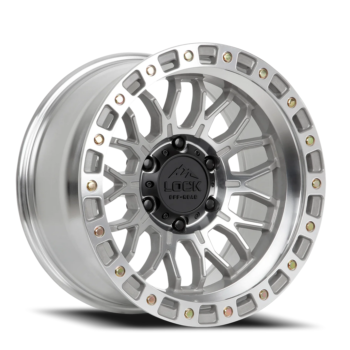 Lock Offroad Combat MC 20x9 +0 6x135mm 87.1mm Machined