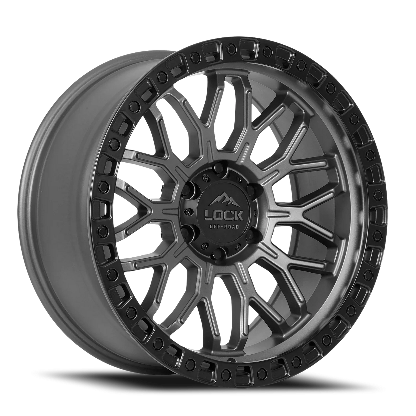 Lock Offroad Combat MG 17x9 +1 6x135mm 87.1mm Matte
