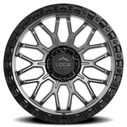 Lock Offroad Combat MG 17x9 +1 6x135mm 87.1mm Matte