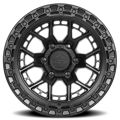 Lock Offroad Commando MB 20x10 +18 5x127mm 71.5mm Matte