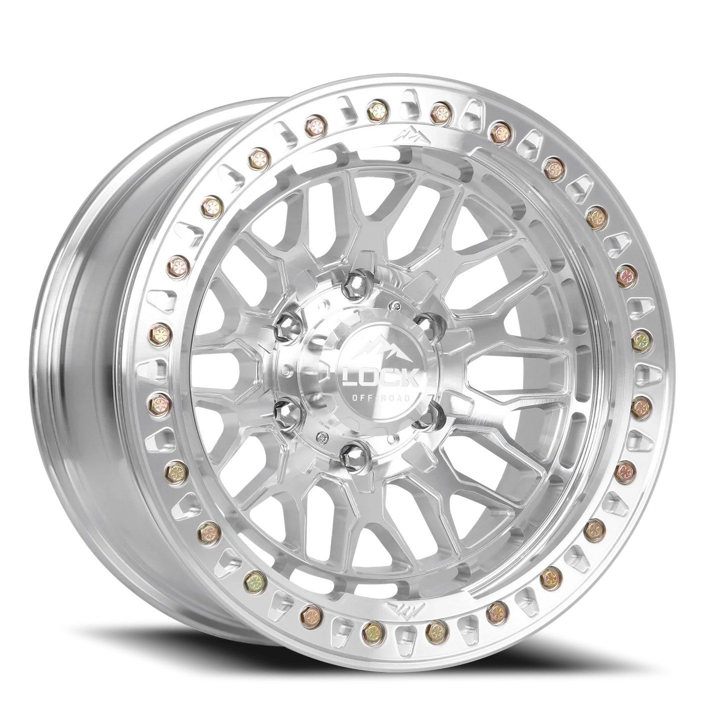 Lock Offroad Invader Forged Beadlock MC 17x9 +0 5x127mm 71.5mm Machined