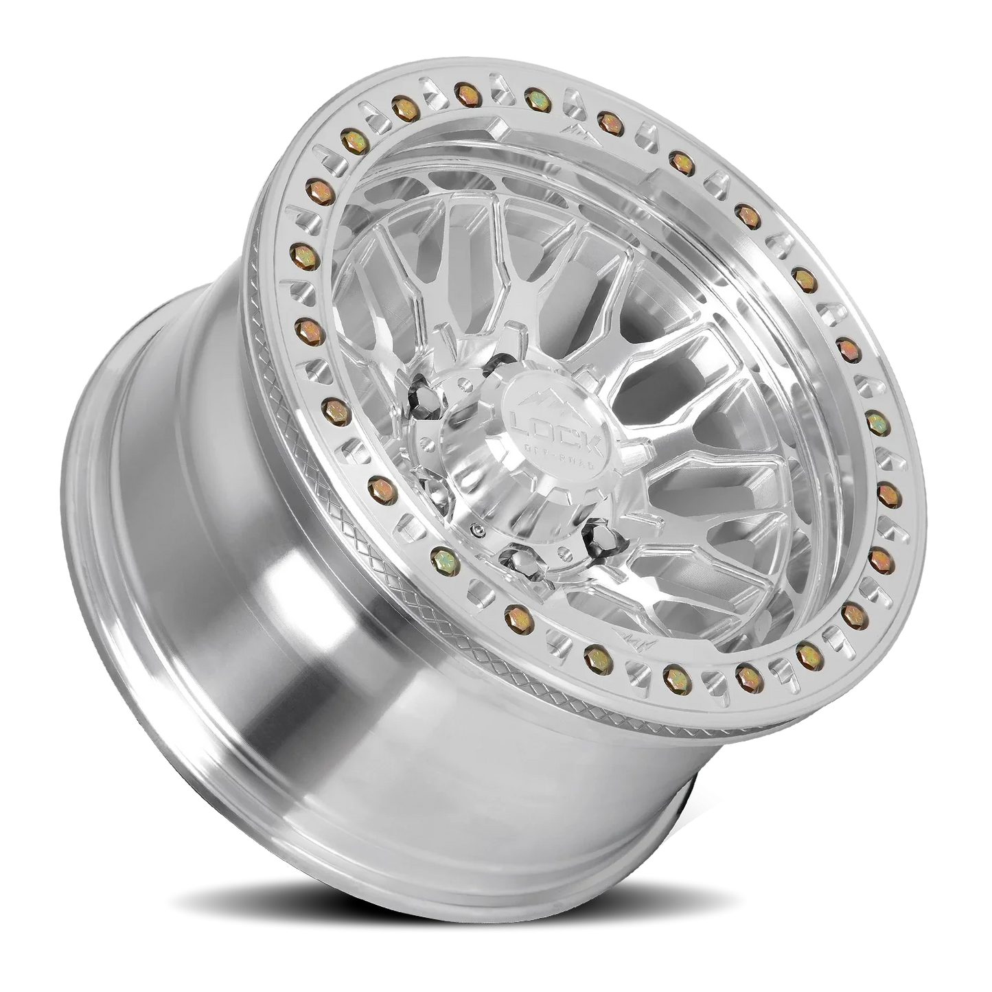 Lock Offroad Invader Forged Beadlock MC 17x9 +12 6x139.7mm 78.1mm Machined