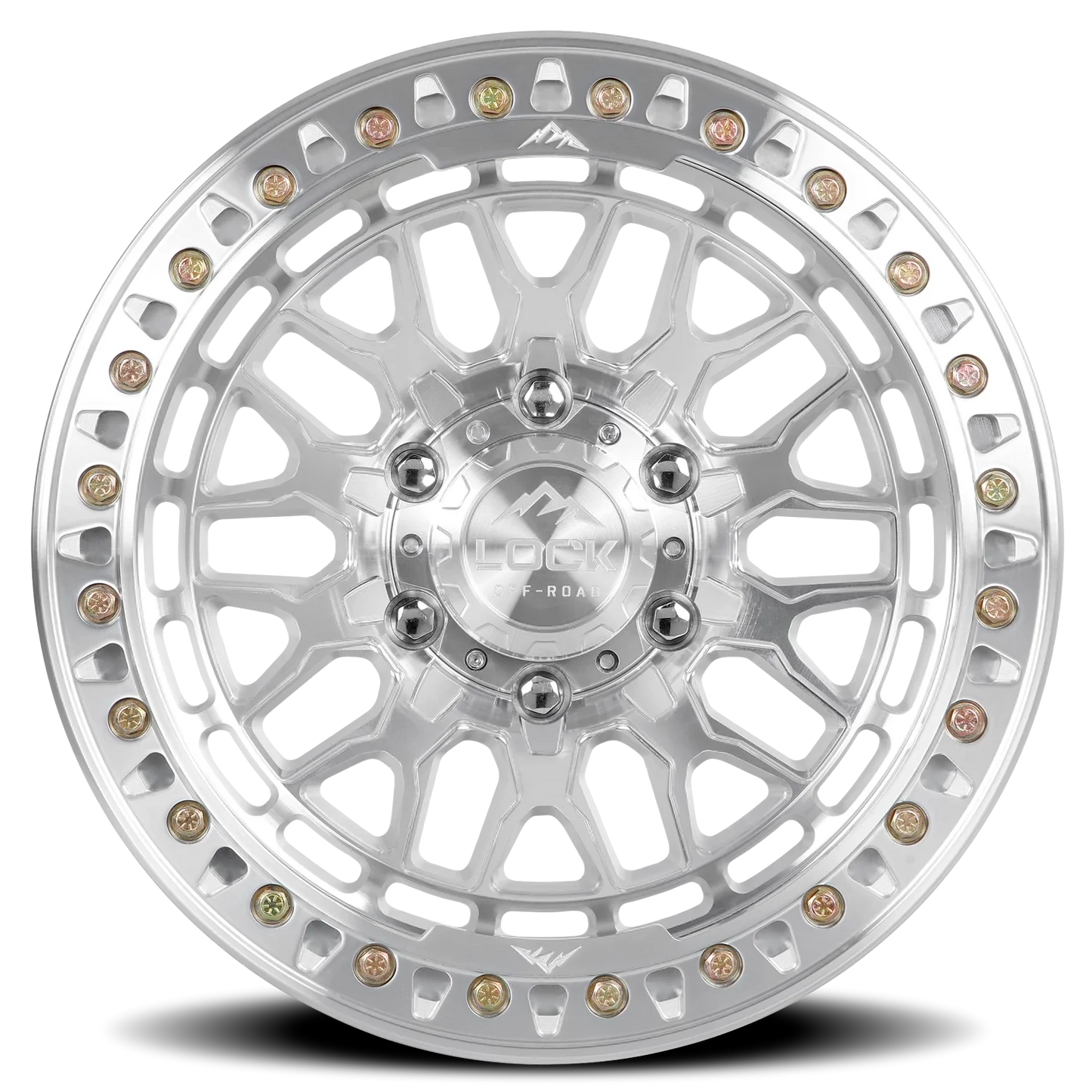 Lock Offroad Invader Forged Beadlock MC 17x9 +12 6x139.7mm 78.1mm Machined