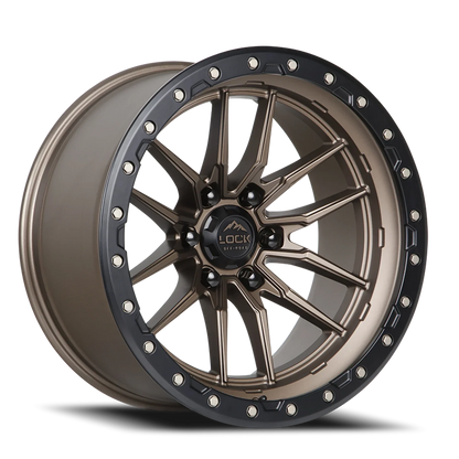 Lock Offroad Krawler BRZ 18x9 +1 6x139.7mm 106.2mm Matte