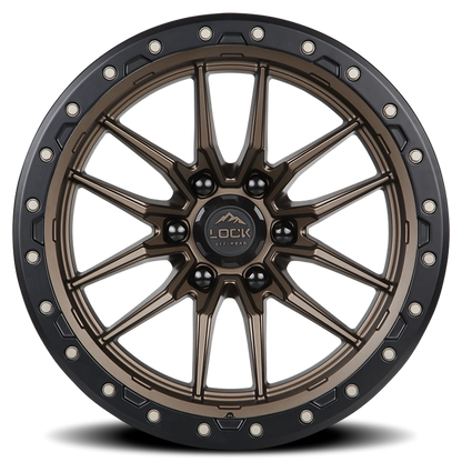 Lock Offroad Krawler BRZ 18x9 +1 6x139.7mm 106.2mm Matte