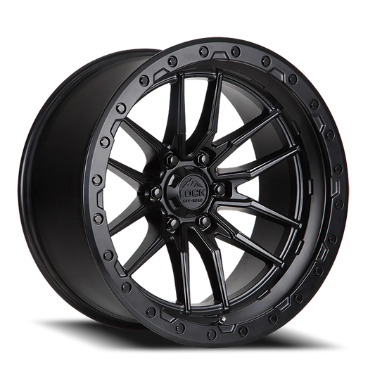 Lock Offroad Krawler MB 18x9 -12 5x127mm 71.6mm Matte