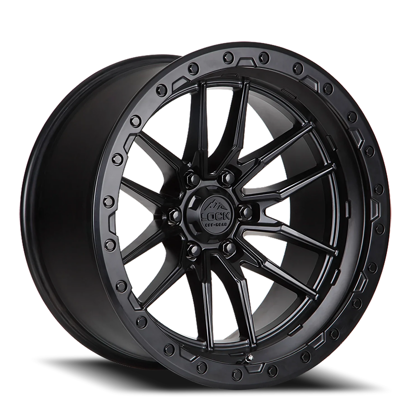 Lock Offroad Krawler MB 17x9 -12 6x135mm 87.1mm Matte