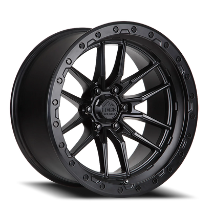 Lock Offroad Krawler MB 17x9 -12 6x135mm 87.1mm Matte