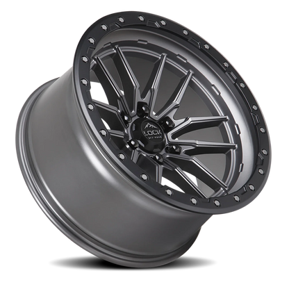 Lock Offroad Krawler MG 20x9 +0 6x135mm 87.1mm Matte