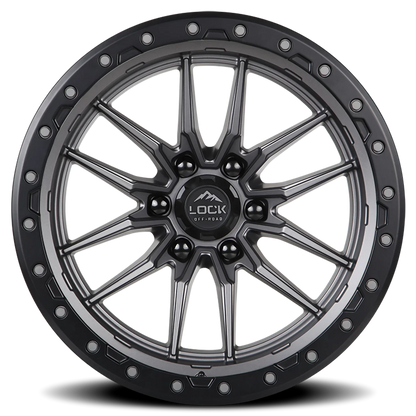 Lock Offroad Krawler MG 20x9 +0 6x135mm 87.1mm Matte