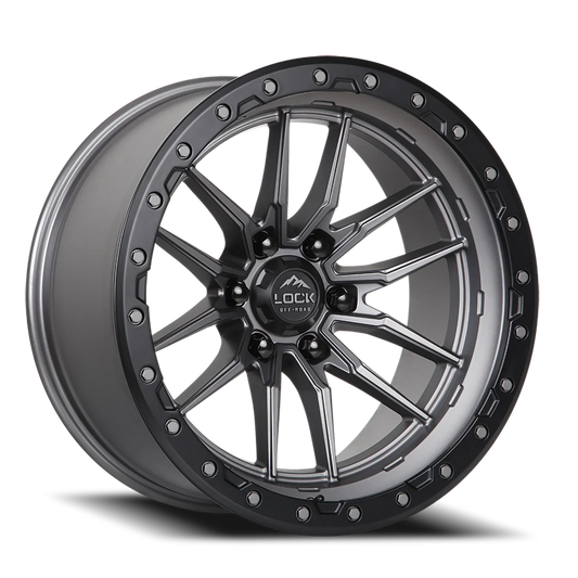 Lock Offroad Krawler MG 20x9 +20 8x180mm 124.3mm Matte