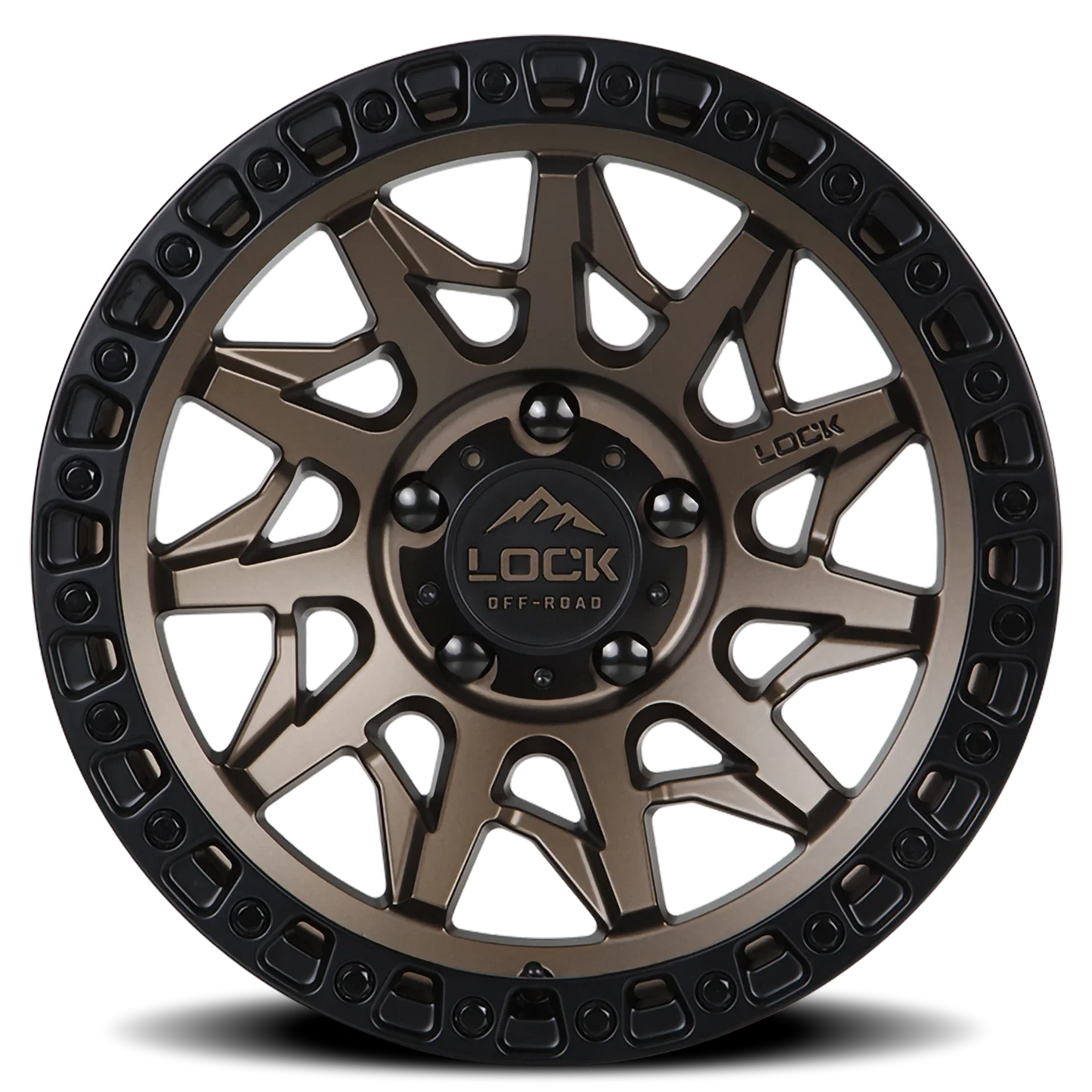 Lock Offroad Lunatic BRZ 17x9 +1 5x127mm 71.6mm Matte