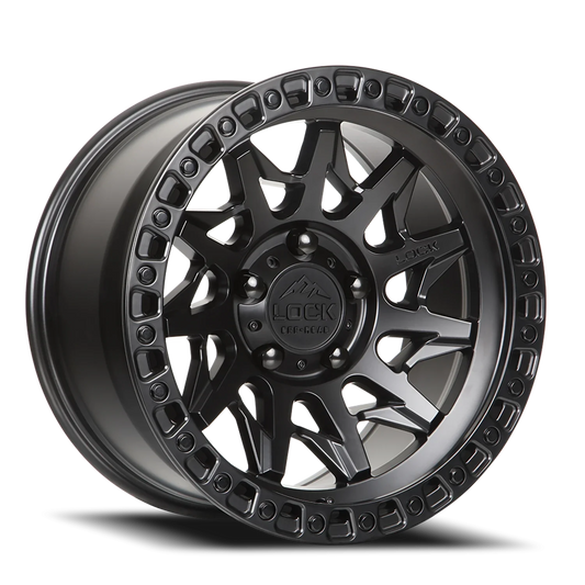 Lock Offroad Lunatic MB 18x9 -12 5x127mm 71.6mm Matte