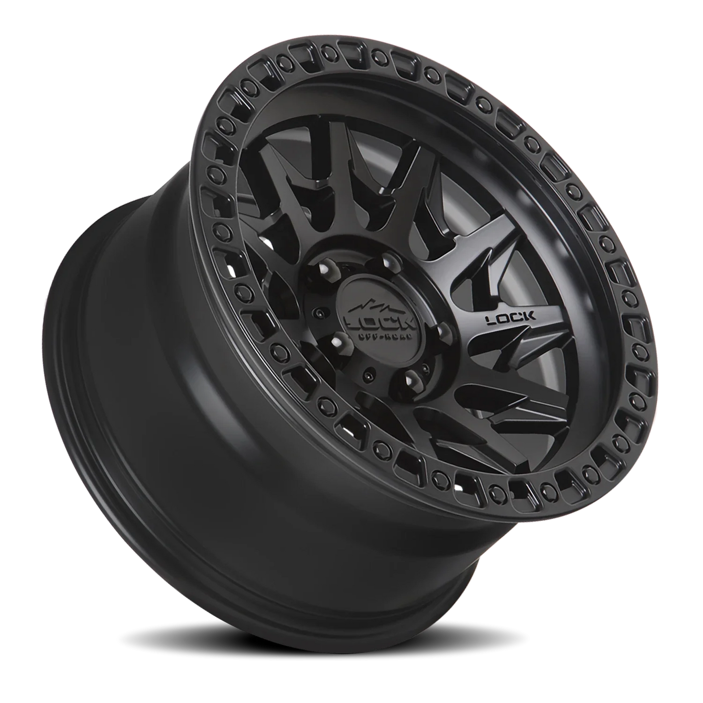 Lock Offroad Lunatic MB 18x9 -12 5x127mm 71.6mm Matte