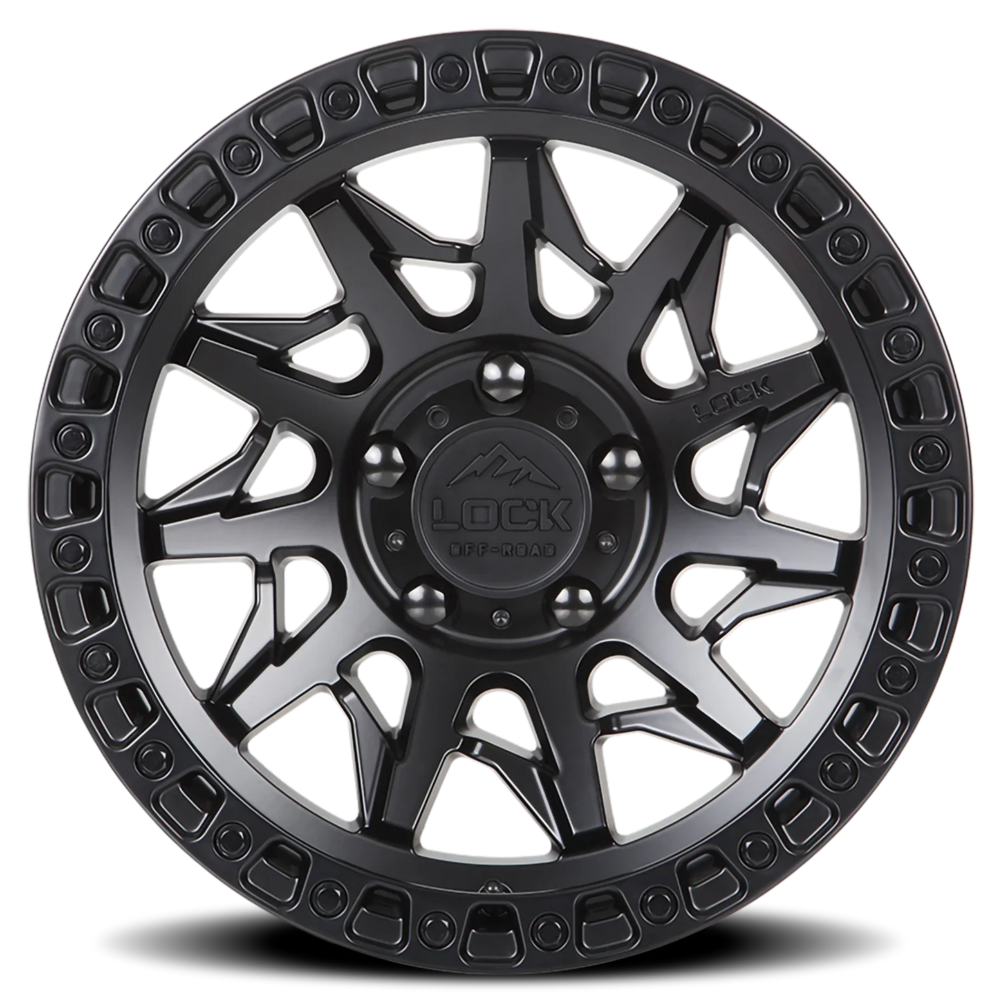 Lock Offroad Lunatic MB 18x9 -12 5x127mm 71.6mm Matte