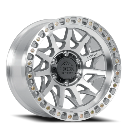 Lock Offroad Lunatic MC 17x9 +12 8x165.1mm 125.2mm Machined