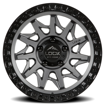 Lock Offroad Lunatic MG 20x10 -18 8x170mm 125.2mm Matte