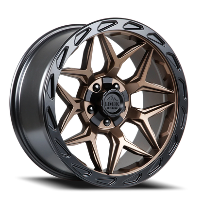 Lock Offroad Matrix BRZ 20x9 +0 5x127/5x139.7mm 87.1mm Matte