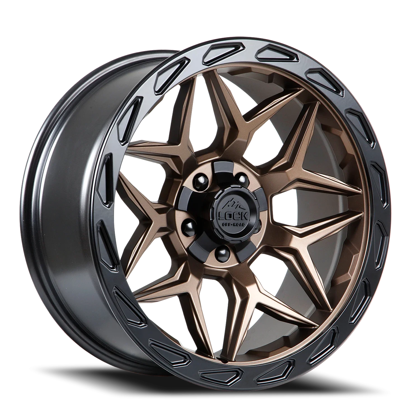 Lock Offroad Matrix BRZ 22x10 -18 6x135/6x139.7mm 106.2mm Matte