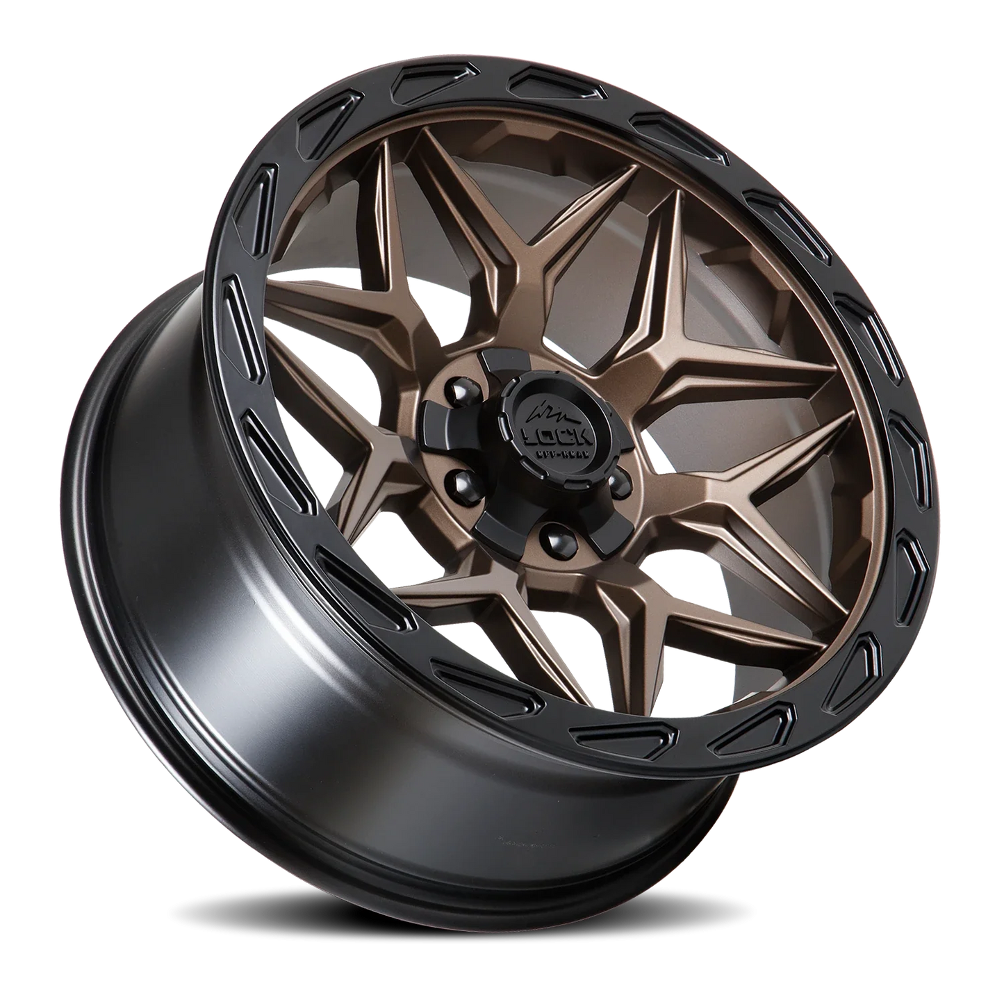Lock Offroad Matrix BRZ 22x10 -18 6x135/6x139.7mm 106.2mm Matte